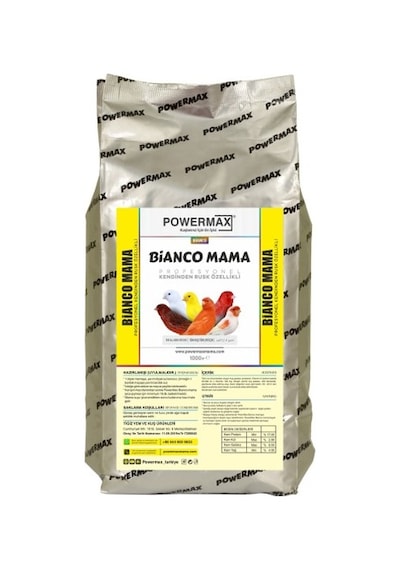 Powermax Bianco Kanarya Maması 1 KG