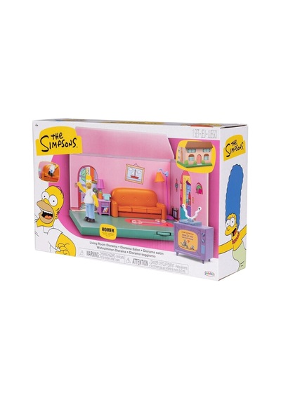 Jksmp17556 The Simpsons Oturma Odası Ve Figürlü Oyun Seti