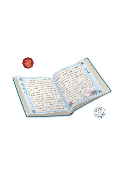 Bilgisayar Hatlı Kur'an-ı Kerim (Orta Boy - Mavi Kapak) - Merve Yayınları
