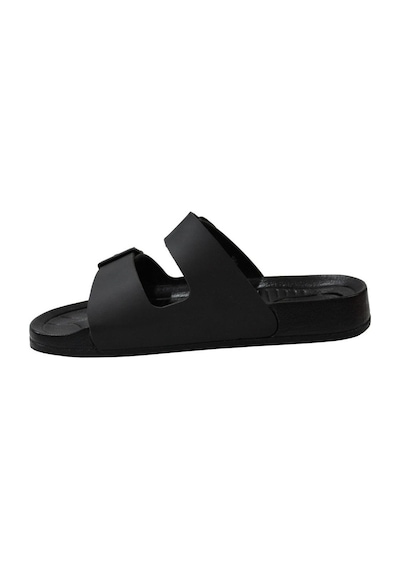 Ceyo Bermuda-M2 Siyah Ortapedik Erkek Terlik & Sandalet - 412668958