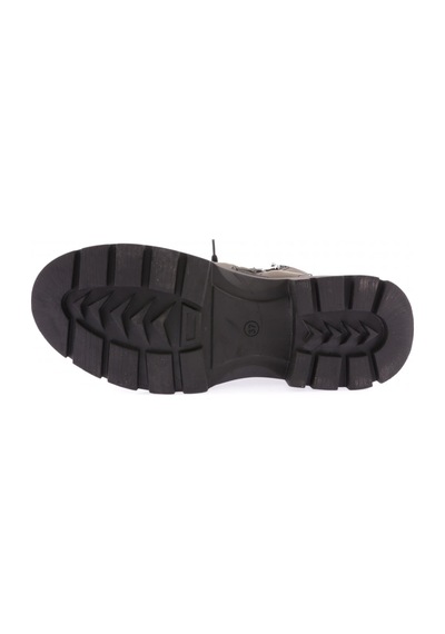 Dgn 110 Bayan Kalin Taban Sneakers Spor Ayakkabi 110-1414-R0641 Haki