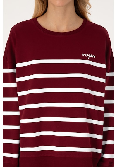 U.s. Polo Assn. Kadın Bordo Sweatshirt 50313572-vr014 Bordo