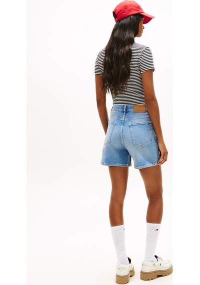 Tommy Jeans Lacivert Kadın Denim Şort Mom Short Rwb Bj8131-15583