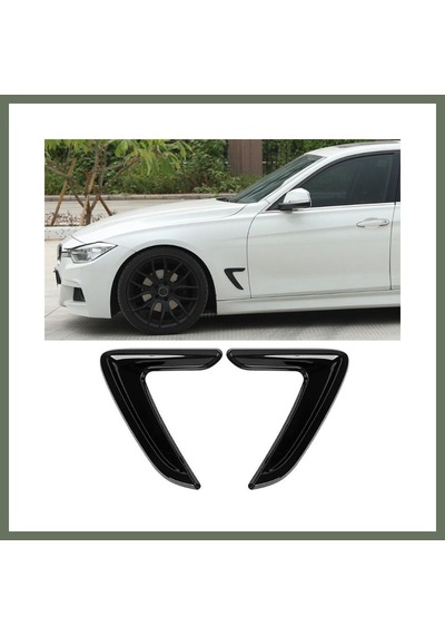 Bezos Bmw Tip Çamurluk Havalandırma Venti Kısa Parlak Siyah Nkt98 Bezos1