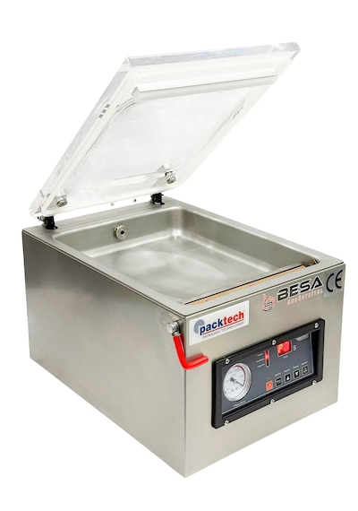 Besa 26 Cm Tek Çene Vakum Makinesi Çelik