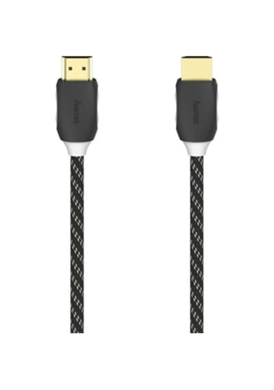 Hama Hs Hdmı Ethernet Altın Uç Örgü Kablo Siyah 1.5 mt