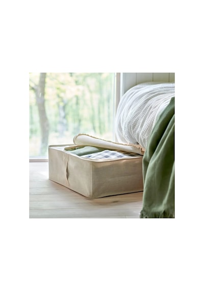 Ikea Purrpıngla Saklama Hurcu 43 X 53 X 19 Cm Bej