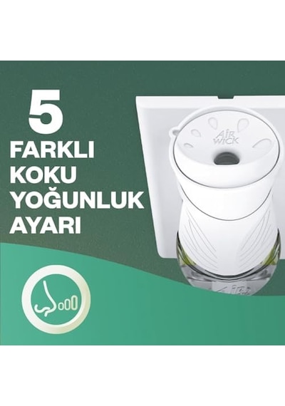 Elektrikli Oda Kokusu Esansiyel Yağlar Cihaz + Yedek Şişe Vanilya