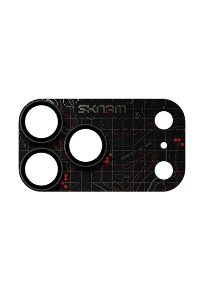 İphone 18 Pro Max Uyumlu Skinarma Sonar Serisi Ionix Kamera Lens Koruyucu Siyah