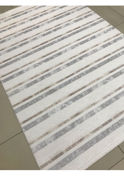 Padişah Halı Essence 72490 957 Serisi Akrilik Salon Oturma Yatak Odası Halısı Krem - Gri - Bej