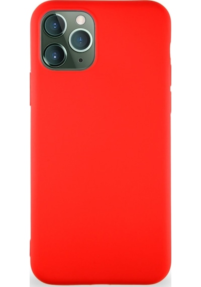 Apple Uyumlu  iPhone 11 Pro Max Kilif Soft Premier Renkli Silikon Kapak 496038972
