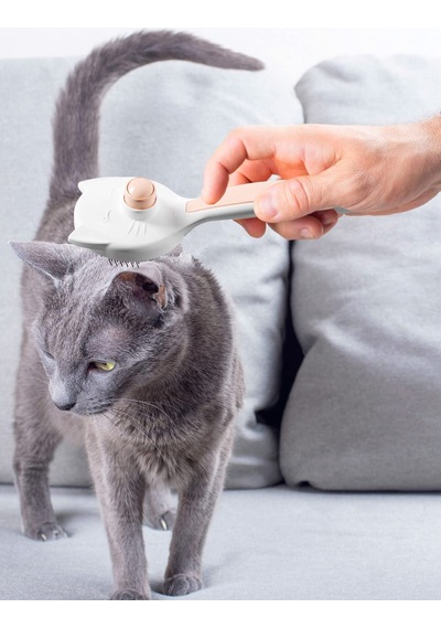 Ata Home Kedi Köpek Otomatik Temizlenen Tuşlu Tüy Toplayıcı Tarak
