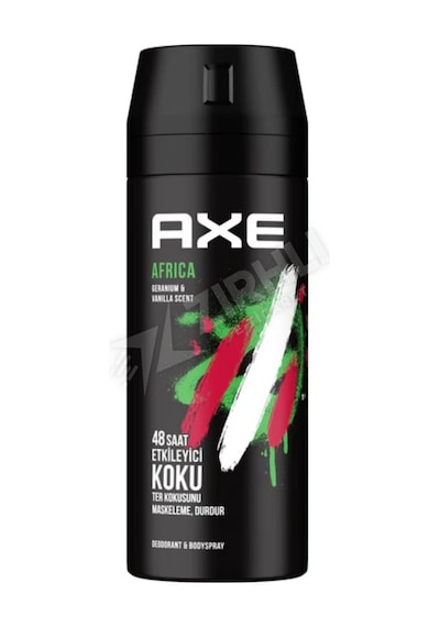 4 Adet Axe Deodorant Africa 150 Ml