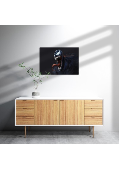 Cakasepetim Venom Pabuç Dilli Artwork Ahşap Mdf Tablo