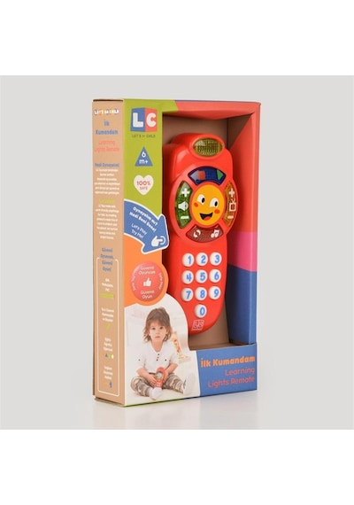 Eğitici Oyuncak İlk Kumandam - Kırmızı - Lc-31400