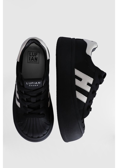 Lufian Kadın Amanda Sneaker Ayakkabı 121230009 Siyah Siyah