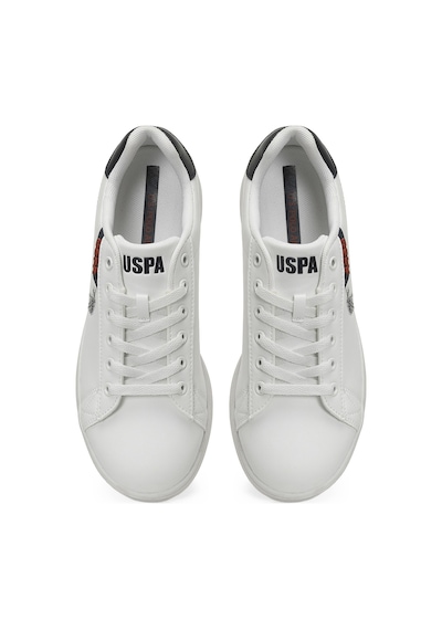 U.s. Polo Assn. Costa Wmn 6fx Beyaz Kadın Sneaker Beyaz-lacı