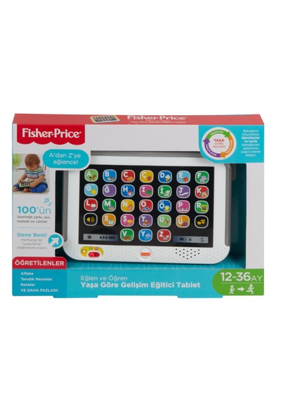 Fisher-Price Eğlen & Öğren Yaşa Göre Gelişim Eğitici Tablet (Türkçe) CLK64