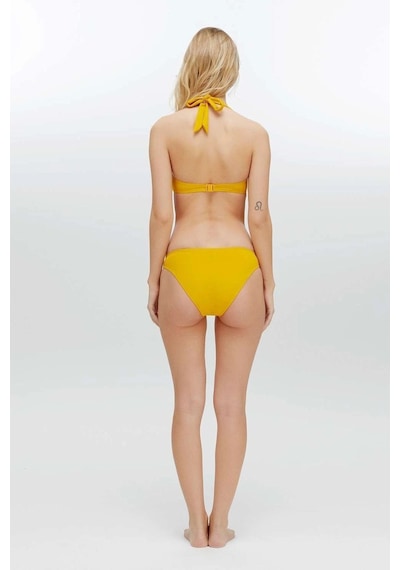 U.S. Polo Assn. Kadın Hardal Bikini Takım