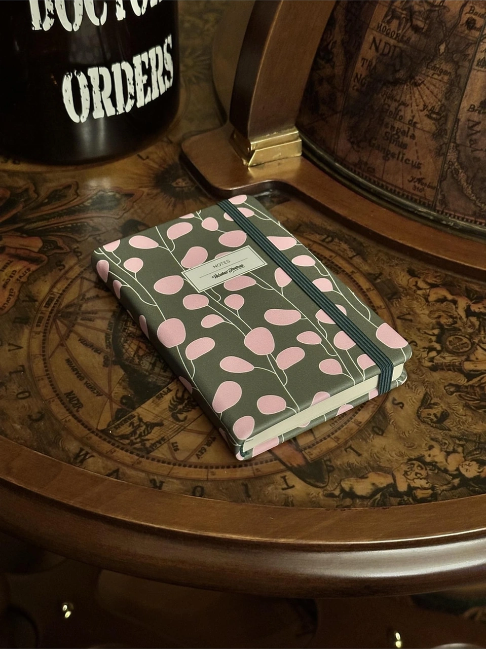 Venzi Art Sert Kapak Vegan Deri 192 Sayfa A6 80gr. Çizgili Defter Yeşil