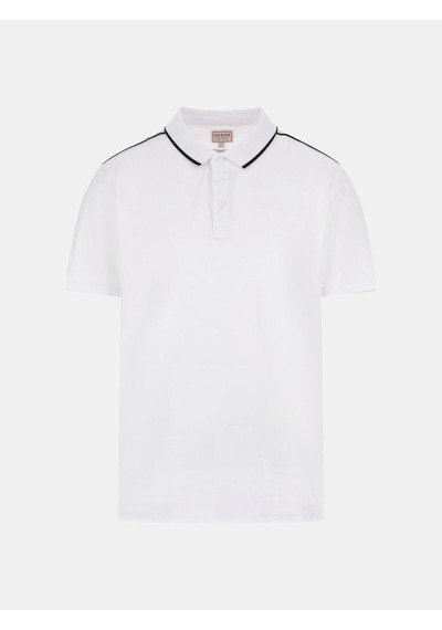 Quattro Erkek Polo T-shirt Beyaz