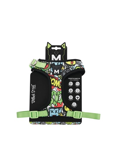 Urban Style Multicolor Easy Fit Köpek Göğüs Tasması M