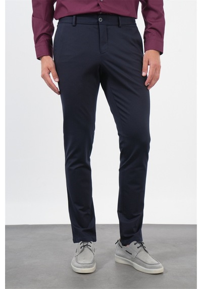 İmza Lacivert Yan Cep Slim Fit Esnek Jogger Pantolon 1003260274
