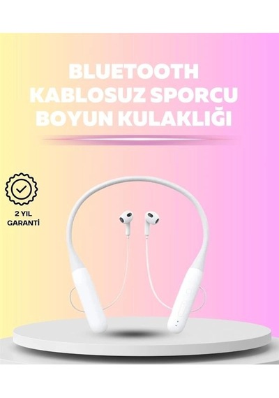 Boyun Askılı Kulaklık 100 Saat Kullanım Süresi, Ergonomik Tasarım Diğer