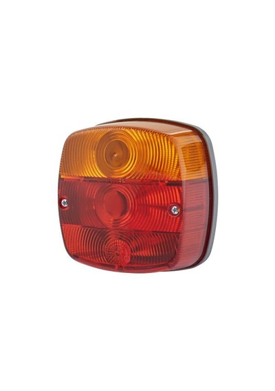 1 Adet Ekskavatör Kepçe Kare Stop Lambası Jcb Hidromek Volvo Tc56 Karavan Ölçüsü 12x12cm