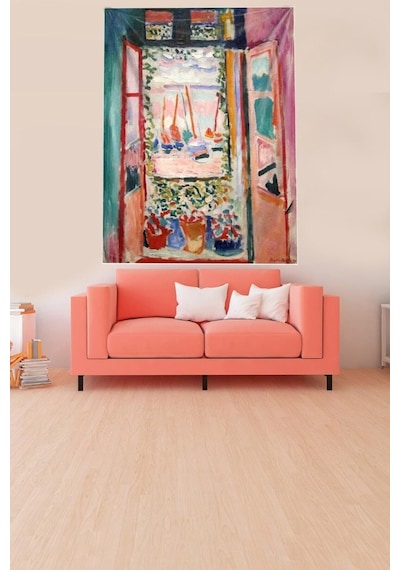 Pelangi Batik Suluboya Manzara Resmi Leke Tutmaz Kadife Kumaş Duvar Örtüsü Duvar Halısı Tapestry Wllwd539, 70 X 10 Çok Renkli