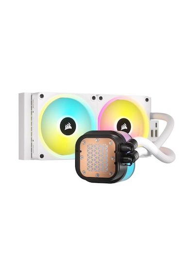 Corsair İcue Lınk H100i Rgb Cw-9061005-ww 240mm Beyaz İşlemci Sıvı Soğutucu