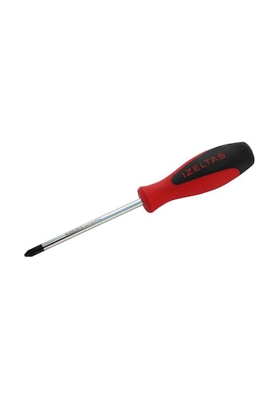 İzeltaş Ergonomik Seri Yıldız Uçlu Tornavida 8x150 4370188150