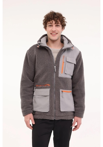 Lumberjack Ml Guens 6-21fw-hjm02 4pr Erkek Polar Mont Gri