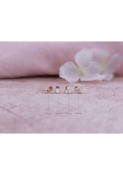 Sirius Pırlanta Laura Tragus Piercing 0835e0005