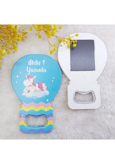 Kız Unicorn Bebek Magnet Balon Açacak Hdbl7 30 Adet