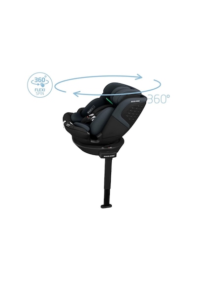 Maxi-Cosi Emerald 360 S I-Size Isofix'li 360 Dönebilir Yatabilir 0-36 kg Oto Koltuğu Tonal Black