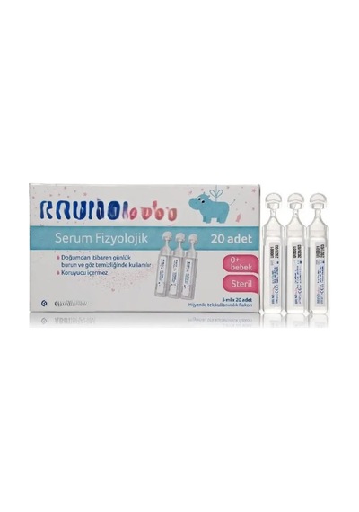Diğer Banyo Ve Aksesuarları Serum Fizyolojik 5 Ml X 20 Flakon Çok renkli