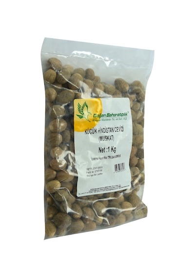 Doğan Baharatçılık Doğal Küçük Hindistan Cevizi Muskat 1 KG