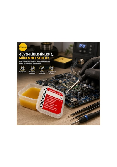 Zj-18 Gelişmiş Kalite Lehim Pastası 80 Gr Elektronik Tamir Flux