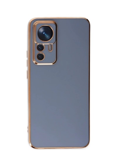Xiaomi Mi 12t Pro Kılıf Volet Silikon - Mavi 0.2M-Çok Renkli