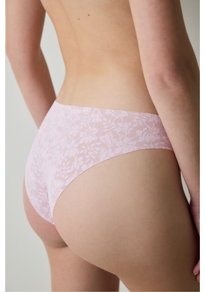 Penti Invisible Laser Cut Lacy Slip Açık Pembe Külot