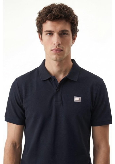 Loft Lf2040891 Erkek Polo Yaka T-shirt Dark Navy