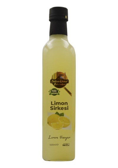 Limon Sirkesi %100 Katkısız Doğal 500 Ml Özel Üretim