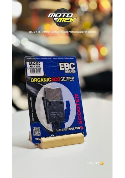 Honda Forza 750 Ebc Sfa 257/2 Motor El Fren Balatası Yüksek Performanslı Fren Balatası