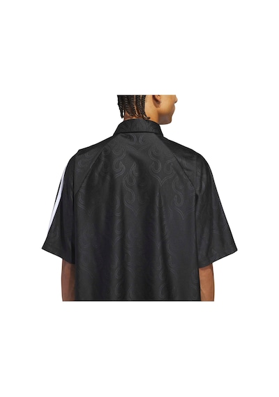 Ka9356-e Adidas Jacquard Top Erkek Gömlek Siyah Ka9356-e Siyah