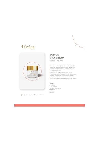 Lovena De Paris Somon Dna Cream 50 ML