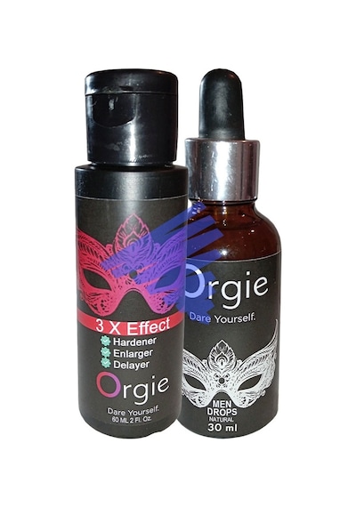 L.orgie Erkeğe Özeı Formüllü 3 Özellik 60 Ml Bakım Kremi + Erkeğe Özel Uyarıcıdamıa 30 Ml