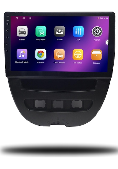 Caros Citroen C1 2007-2013 Uyumlu Android Multimedya 4gb Ram 32gb Hafıza 10"