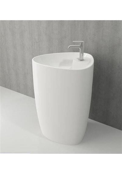 Bocchi Etna Monoblok Lavabo Batarya Banklı Beyaz 1337-001-0126