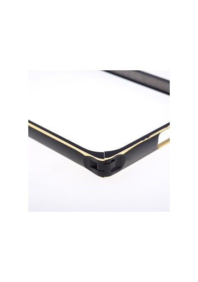 Samsung Uyumlu Galaxy E5 Metal Çerçeve Kilif Bumber 161600956 - Renk / Gold
